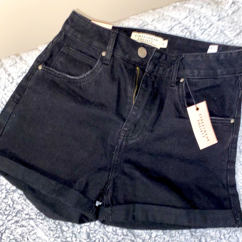 High waist shorts